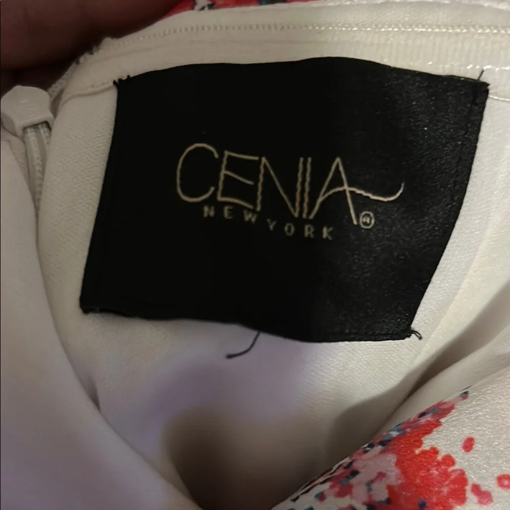 Red and White Halter Midi Sundress for Cocktail Events - Picture 6 of 12